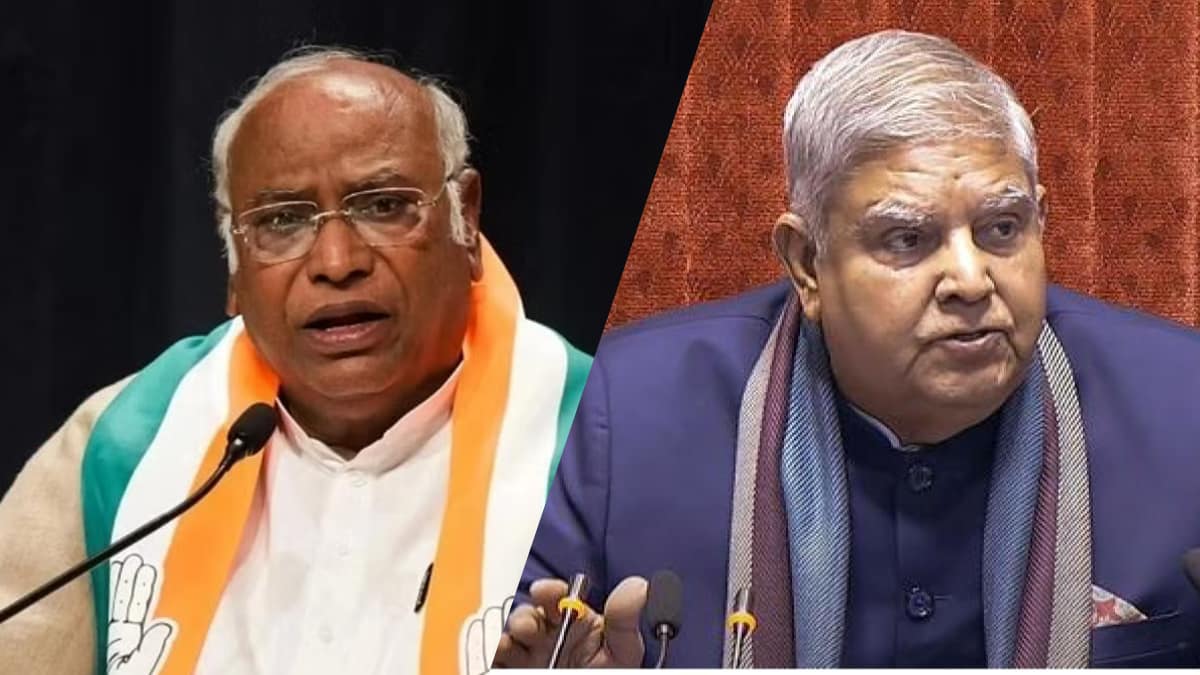 Heated-Debates-in-Rajya-Sabha-Mallikarjun-Kharge-Accuses-VP-Dhankhar-of-Suppressing-Opposition