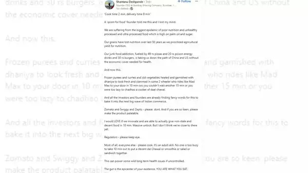 Shantanu-deshpande-criticism-sparks-debate-on-food-delivery-health-impact