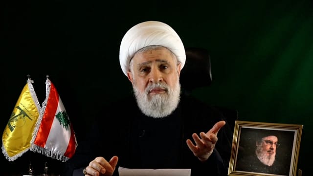 Hezbollah Deputy Leader Naim Qassem Reportedly Flees to Iran Amid Assassination Threats.
