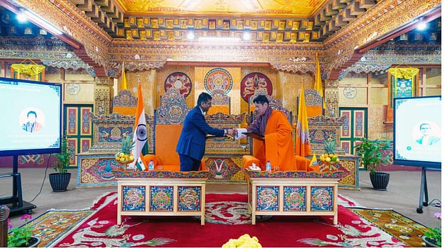 CJI DY Chandrachud’s Visit to Bhutan Strengthens Bilateral Judicial Ties.