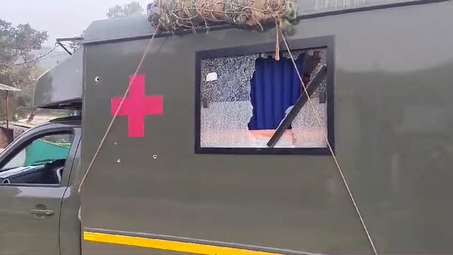 Militants Target Army Ambulance in Jammu’s Khour Sector; Search Operation Underway