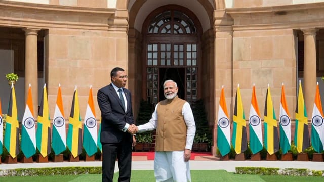 PM Modi Welcomes Jamaican PM Andrew Holness, Anticipates Boost in Bilateral Relations