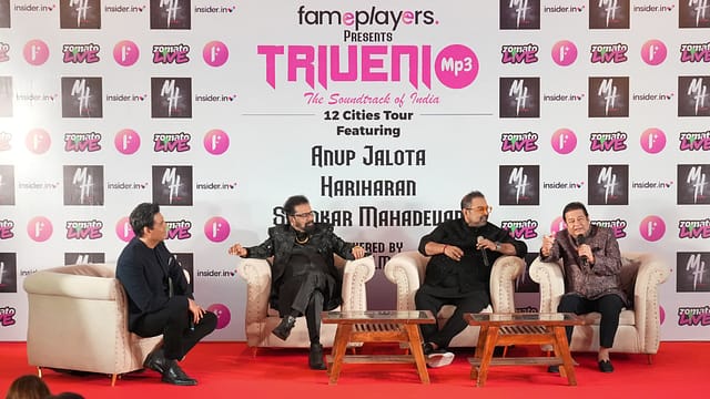 Countdown Begins: Triveni 3MP Tour with Shankar Mahadevan, Hariharan, and Anup Jalota Set to Start Soon!