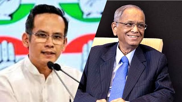 Gaurav Gogoi Critiques Narayana Murthy’s Views on Work-Life Balance, Highlights Gender Inequality