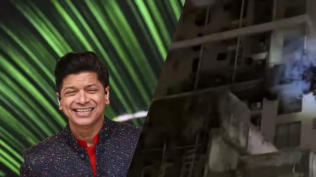 Fire Breaks Out at Singer Shaan’s Residential Building in Bandra, Elderly Woman Injured